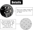 4PCS Eiffel Tower Shower Curtain Set, Luxury Jewelry Rhinestone Bling Diamond Paris Bathroom Decor, Waterproof Fabric Black Shower Curtain, Non-slip Bath Mat Toilet Lid Cover Bathroom Rugs