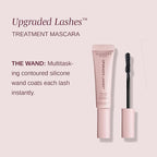 Wander Beauty Upgraded Lashes Thickening Mascara - Lengthening & Thickening Mascara Treatment For Fuller Lashes- Black Mascara With Provitamin B5 & Castor Oil Conditions & Promotes Growth - 0.31 fl oz