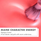 Olive & June Long Lasting Nail Polish | Gel-Like Finish No Lamp Needed | Lasts up to 10 days | Salon-Quality Color at Home | Vegan Cruelty-Free Chip-Resistant Shine |Maine Character Energy Lobster Red