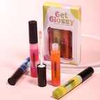 4 Pack Get Glossy Lip Oil Set - Get