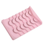 Lashes Natural Bottom Lashes 9mm Lower Strip Lashes Extention False Eyelashes Natural Look Wispy Bottom Eyelashes Fake Lashes Pack 7 Pairs