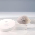Snow Fox Skincare Fox Tail Loose Powder Brush for Fast Powder Application
