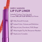 COVERGIRL Simply Ageless Lip Flip Liner, Elegant Nude, Pack of 1
