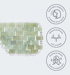 Alana Mitchell Jade Eye Mask – Weighted Eye Mask to Eliminate Wrinkles, Puffiness, & Irritation – Headache and Migraine Relief Mask - 100% Real Jade Stone Beads for Hot & Cold Anti Aging Therapy