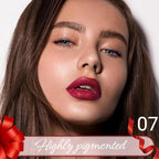 Purple Red Crayon Matte Lipstick Lip Liner Pencil, Moisture Smooth Lipstick Pencil, With pencil sharpener Sharpenable Lip Pencil, Ultimate Lip Crayon for Women Smudgeproof Waterproof 07#