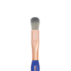 Bdellium Tools Professional Makeup Brush - Golden Triangle 792 Eye Double Dome Blender - With All Vegan and Soft Synthetic Fibers, For Effortless Application and Blending (Blue, 1pc)