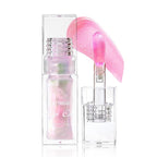 Color Changing Lip Oil,Clear to Pink Magic Big Lip
