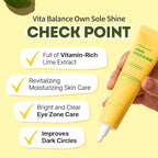 EUNYUL Vita Balance Own Sole Shine Eye Cream [1.01 fl.Oz / 30ml] Vitamin C Eye Cream, Korean Cosmetics, Korean Skin Care