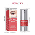 Retinol Eye Cream For Dark Circles And Puffiness, Repair Under Eye Retinol Cream with Hyaluronic Acid and Collagen, Smooth Fine Lines, Wrinkles, Bags & Dark Spots, Tightens Eye Skin Care(Retinol)