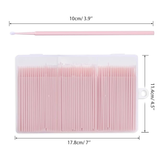 400 pcs micro applicator brushes,jassins