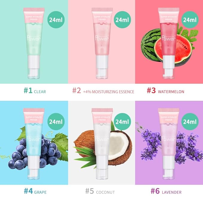 AKARY Gel-Based & Hydrating Face Primer For Smoothing 05 Coconut