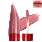 Juicy Lip Plumping Gloss, Pink Tinted Lip Gloss Lip Plumper, Hydrating Moisturizing Lip Tint Stain, Highly Pigmented Shine Glossy Lip Oil, Long-Lasting Lip Gloss For Women Girls Dry Lip Care-01#