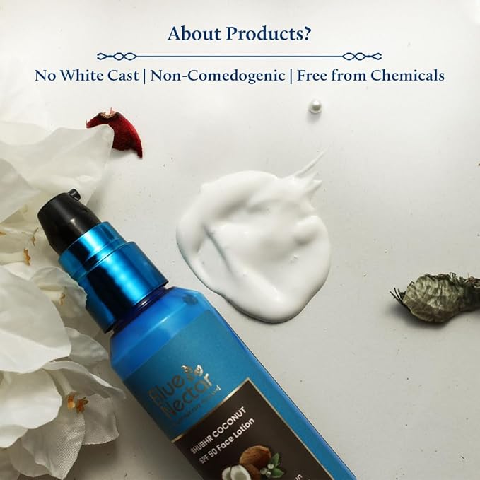 Blue Nectar Coconut Sunscreen SPF 50 Glowing