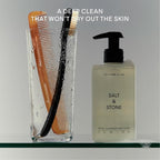 Salt & Stone Facial Cleanser for Women & Men, Spirulina & Yuzu Gentle Facial Wash with Hyaluronic Acid, Squalane, For All Skin Types, Vegan, Cruelty Free, 7.2 oz