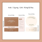 Foundation Concealer Palette with Makeup Sponges & Applicator,