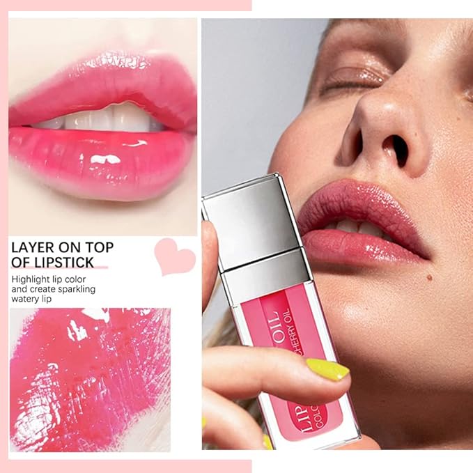 Plumping Lip Oil, Long Lasting Hydrating