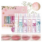Petansy Flower Jelly Lip Oil Set 6 Packs Long