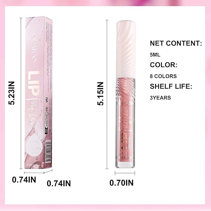 nude purple Lip GlossTinted Glitter Lipgloss Lip Oil Teens Moisturizing Lipstick Lip Balm High Shine And Vegan Plumping Lip Gloss For Women Girls Long-Lasting Dry Lip Care lip pumper gloss 03