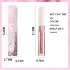 Lip GlossTinted Glitter Lipgloss Lip Oil Teens Moisturizing Lipstick Lip Balm High Shine And Vegan Plumping Lip Gloss For Women Girls Long-Lasting Dry Lip Care lip pumper gloss 08Jelly Red