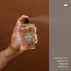 Cremo Cologne for Men - Vintage Suede Mens Cologne Spray- A Combination of White Moss, Rich Amber, and Smooth Suede, Fragrances For Men, 3.4 Fl Oz