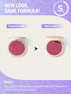 SHEGLAM Divine Flush Matte Blush Powder - Highly Pigmented, Non-Fading, Long Lasting Glowing Lightweight Natural Face Makeup