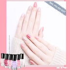 Non Toxic Nail Polish Set, Easy Peel Off and Fast Dry NailPolish Set for Pack, Eco Friendly & Organic Water Based Nail Polish for Women,Teens (6 Bottles)