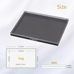 Magnetic Makeup Palette with Clear Top, 3Pack Empty