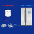 Gel ice pack reusable cooling