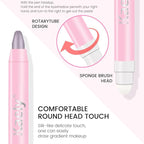 Kaely 2in1 Cream Eye Shadow Brightener Sticks for Eyes, Pencil Eyeshadow Applicator Stick Waterproof Pigmented, Eye Shadow Palette Highlighter Makeup, sombras para ojos, 24 Smoky Amethyst Shimmer