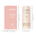 Mineral Color Balm, SPF 35 Multi Color Stick for Lips, Cheeks& Eyes, Blendable Creamy Lightweight Formula, Buildable Shimmer Finish, Multiuse Makeup Stick, Blush