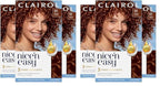 Clairol Nice'n Easy Permanent Hair Dye, 5R Medium Auburn Hair Color, Pack of 6