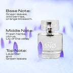 Geir Ness NORSK SNØ Eau de Parfum - Unisex Cologne with Fresh Herbs Sensual Perfume - Unisex Natural Perfume (50 ml)