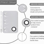 Makeup Palette, Professional Makeup Palette Cosmetic Mixer Cosmetic Palette Makeup Coloring Tools Makeup Tool With Spatula Suitable for Mixing Cosmetic Colors