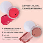 6 Colors Face Blush,Waterproof Matte Long Lasting Lightweight and Women