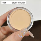 7 Color Solid Concealer Full Coverage Correcting Cream Concealer Waterproof Long-lasting Under Eye Concealer for Dark Circles Color Corrector Pro Concealer (Color 02)