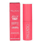 Palladio Jelly Tint, Liquid Stain for Cheeks & Lips, Vivid Color Lip Stain, Lightweight Non-Sticky and Transfer-proof, Natural Finish Makeup, Strawberry Sugar