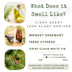 Shampoo Bar and Conditioner with Travel Tins | Rosemary, Biotin, Castor Oil | Growth, Volume, Thickening | For Thinning Hair | USA 2-pk