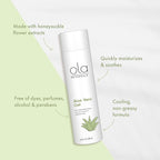 Dr. Mercola Ola Botanicals Aloe Vera Gel (8.75 Fl. Oz.), Made with Honeysuckle Flower Extract, Soothe & Moisturize Skin, Leaping Bunny Certified