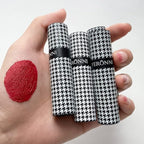 VERONNI Velvet Lip Mud Gloss Set,Matte Lipstick Multi-Purpose Long Lasting Lipgloss Set, Non-Sticky Gloss Smooth Pack Of 3 Lip Gloss Blush Makeup Set For Lips And Face (Set A)