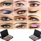 Eyeshadow Palette 40 Color Makeup Palettes Matte Eyeshadow Waterproof Makeup Mixer Palette Make-up For Women Beauty (Type A)