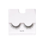 KISS Lash Couture LuXtensions Collection False Eyelashes, Flat Lash Technology, Super Slim Lash Band, Real Lash Extension Fibers, Reusable, Contact Lens Friendly Strip Lashes, Style Royal Silk, 1 Pair
