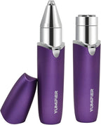 Eyebrow Facial Trimmer, Facial Hair Removal for Women, Smooth & Painless Face Razors Eyebrow Shaver for Women - 2 in 1 Facial Hair Remover & Eyebrow Trimmer with Built-in Battery for Face, Lip, Chin