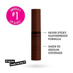 NYX PROFESSIONAL MAKEUP Butter Gloss Brown Sugar, Non-Sticky Lip Gloss - Lava Cake (Rich Brown) (Pack of 2)