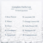 Blue Nectar Uplifting Body Mist with Himalyan Rose and Cardamom for long lasting freshness and aromatic body odor (3.4 Fl oz)