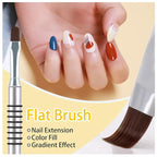 6pcs nail art liner brushes