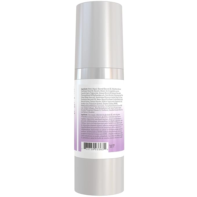 NOW Foods Solutions, Hyaluronic Acid Moisturizer, Smoothing and Toning, Rehydrating to Start Your Day, 2-Ounce
