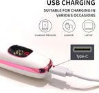 Electric Razors for Women, Bikini Trimmer for Women 5 in 1 Body Shaver for Nose Hair Face Eyebrow Arms Legs Armpit Underarm Pubic Area, Replaceable Lady Facial Razor Painless USB Charge Female Gift