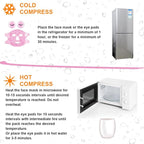 Cold face eye masks ice