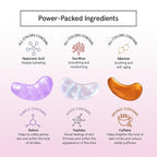 grace & stella Under Eye Patches (12 pairs) Eye Masks for Dark Circles and Puffiness - Birthday Gifts for Women, Bachelorette Party Favors, Bridesmaid Proposal Gifts, Self Care, Spa, Relaxation, Vegan