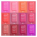 NYX PROFESSIONAL MAKEUP Buttermelt Powder Blush, Fade and Transfer-Resistant Blush, Up to 12HR Make Up Wear, Vegan Formula - My Butta Half